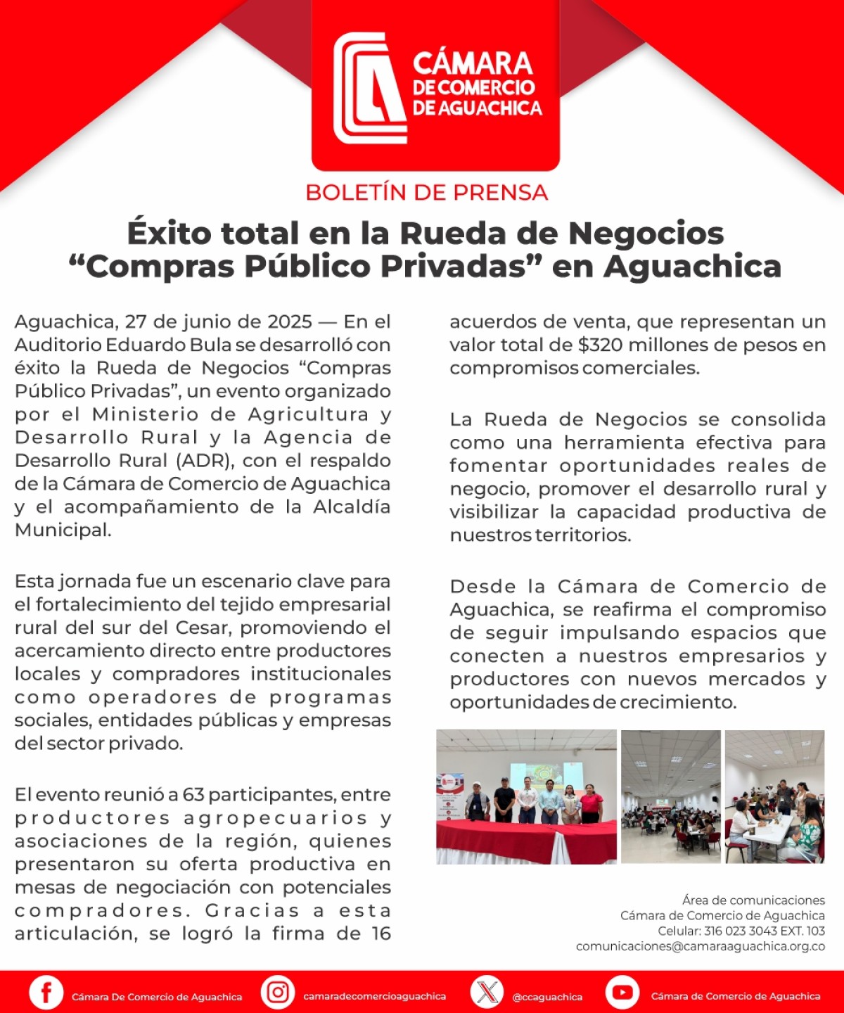 WHITE BACKGROUND WITH RED MARGINS, BLACK LETTERING AT THE BOTTOM A PHOTOGRAPH SHOWING SEVERAL PEOPLE GATHERED TOGETHER